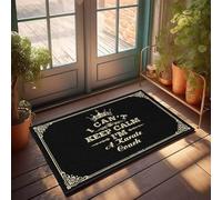 FJHG Garage Accessories For Man Cave I Can'T Keep Calm I'M A Karate Coach Doormat Bath Mats For Bathroom Non Slip Patio Bar Accessor(40X60CM)