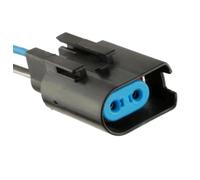 FJHousehold ABS Brake Pad Connector for Ford, 2 Pin Female Pre-Wired, Front and Rear, Push-In Style