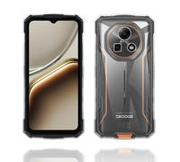 FJIASTB Clear Case for DOOGEE Fire 7 Android 15 Rugged Phone (2025 Release), Shockproof Scratch Resistant Flexible TPU Cover, No-Yellowing (Transparent)