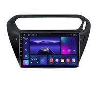 FJINQIANG Android 15 Car Stereo 9 Inch Touch Screen for Citroen C-Elysee CElysee 2012-2016 Plug and Play with Wireless Carplay Android Auto GPS Bluetooth Mirror Connection,8 Core 4G+Wifi 12G+256G