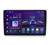 FJINQIANG Android 15 Car Stereo 9 Inch Touch Screen for Citroen C2 C3 2001-2010 Plug and Play with Wireless Carplay Android Auto GPS Bluetooth Mirror Connection,8 Core 4G+Wifi 6G+128G