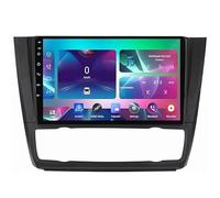 FJINQIANG Double Din Android 15 Car Stereo 9 Inch Touch Screen for BMW 1-Series E88 E82 E81 E87 2004-2011 Plug and Play with Wireless Carplay Android Auto GPS Bluetooth Mirror Connection