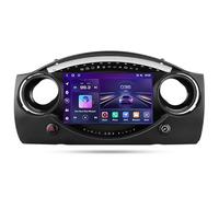 FJINQIANG Double Din Android 15 Car Stereo 9 Inch Touch Screen for BMW Mini Hatch R50 2000-2006 Plug and Play with Wireless Carplay Android Auto GPS Bluetooth Mirror Connection,8 Core 4G+Wifi 8G+128G