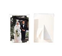 FJIXUO 10Pcs Live Photo Card Paper Frames Cardboard Simple Table Picture Home Decor Gift Painting Works Art and Crafts Wedding For Photo Wall Display(6 Inch)