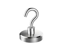 FJIXUO 8Pcs Magnetic Hooks Powerful Magnet Hanger Cup Hanging Hangers Key Coat Wall Hook for Walls, Living Room(D36)