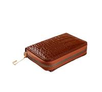 FJIXUO Women's Wallet Short, Large Capacity, Multi Slot Card Bag, Multifunctional Zero for Vacations,Travel(Coffee)