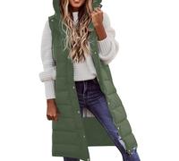FJKVAVF Black of Friday Week Ladies Cream Gilets Bodywarmers Long Waistcoat Ladies Jacket Without Sleeves Women Women'S White Jackets Ladies Plus Size Body Warmer Womens Clothing Sale Clearance Uk