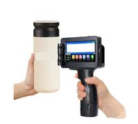 FJLKGDSP 1755PLUS 12.7mm Portable Printers Handheld Inkjet Printer Text QR Barcode Batch Number Logo Image Date Printing Machine(With 2 ink)