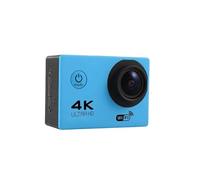 FJLKGDSP Ultra HD 4K Original Action Camera 1080P/30FPS WiFi 170D Diving Underwater Waterproof Helmet Vedio Remote Control Mini Sport Cam(Blue)