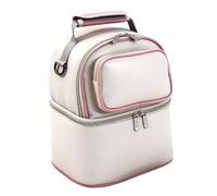 FJMQHU Breast Milk Bag Backpack - Work - Insulated Bag for Nursing Moms - Travel - breastmilk bag, Beige and Pink, Pink