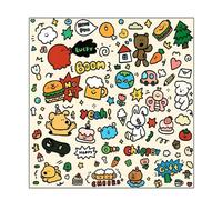 FJMQHU Cat Wrap Blanket Polyester Bag Cat Nail Cutting Self- Anti-Scratch Band Soft Multi-Purpose for Pet Cleaning, 55cmx55cm