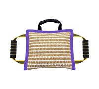 FJMQHU Dog Bite Cushion, Dog with Sturdy Handle, Portable, Tear-resistant Design, Ideal As A Tug Toy for Dogs That Like to Bite, violet