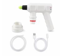 FJMQHU Electric Spray Bottle Automatic Garden, Rotary Knob Control - Sprayer Head - Conversion Head - Charging Cable - 2m Tube - Metal, Dual Button Short Nozzle Sprayer Head with Timer and 2m Tube
