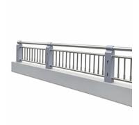 FJMQHU Engineering Project Metal Guardrail, Stainless Steel Railing for Protection, for