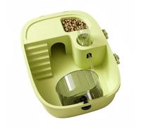 FJMQHU Hamster Cage Including Activity Wheel Leak-Resistant Water Bottle Food Bowl And Acrylic Cover With Ventilation Suitable for Visits Pet Transport, Lime Green