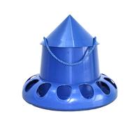 FJMQHU Hanging Chicken Feeder for Poultry, Large Capacity, 13 Holes