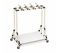 FJMQHU Industrial Wire Rack, Movable Freestanding Storage for Manufacturing Facilities, for Commercial Use, Single layer wire hanging rack with reinforced board, 900mm x 500mm x 1200mm