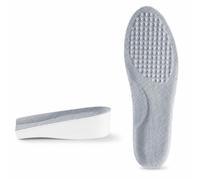 FJMQHU Invisible Height Increase Full-Length Shoe s with Arch Support for Men and Women, for Daily wear - for Comfort, 3cm Height Increase, Gray, 41-42
