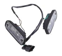 FJMQHU Rear License Plate Lamp Light 925012P000 Black for 2011-2013 Sturdy