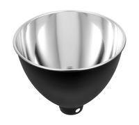 FJMQHU Reptile Dome Lamp Shade Heat Lamp Cover Dome Reflector Replacement Part Easy Installation on Light Fixture Suitable for L, 8.5in Silver Lining