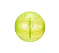 FJMQHU Small Exercise Ball Hamster Fitness Sphere Pet Exercise Toy Cage Movement Lightweight PP Material Suitable for Small 12cm, Yellow