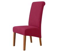 FJOADNVM Chair Covers Back Universal Chair Cover for Dining Room Hotel XL M Size Jacquard Extra Large Stretch Spandex Covers Washable(10,XL size (60-75cm))