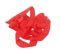 FJOADNVM Dance Ribbons 4M Dance Ribbon Strip Gym Rhythmic Art Gymnastic Ballet Streamer Twirling Rod Stick Colorful Fitness Gymnastics Ribbons(Red)