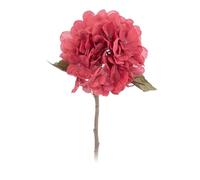 FJOADNVM Hydrangea Artificial Flowers Artificial Hydrangea Autumn Silk Bouquet Home Living Room Outdoor Decor Fake Flowers Wedding Party Decoration(Red)