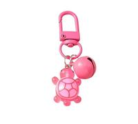 FJOADNVM Keyring Charm Cute Resin Simulated Tortoise Keychain Cartoon Animal Key Ring Pendant For Women Girl Handbag Decor DIY Jewelry(Light green)