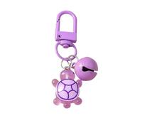FJOADNVM Keyring Charm Cute Resin Simulated Tortoise Keychain Cartoon Animal Key Ring Pendant For Women Girl Handbag Decor DIY Jewelry(Light Khaki)