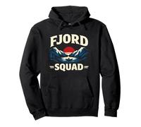Fjord Squad Norway Cruise Vacation Matching Mens Womens Kids Pullover Hoodie
