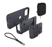 FJORDEN Ultimate Bundle for iPhone 15 Pro Max - Includes Fjorden Case, Black Rope Strap, and MagSafe Compatible Adapter (Large) - Shoot Like A Pro with Your iPhone