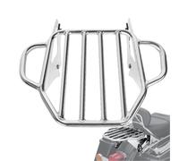 Fjpacemt Chrome Detachable Luggage Rack 2-Up Mounting Rack Fit for Harley Touring Road King Street Electra Glide 2009-2024 2021 2020 2019 2018 2017 2016 2015 2014 2013 2012 2011 2022 2023