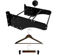 Fjpacemt Mount Storage Rack Kit Tour Pack Trunk & Sissy Bar Backrest & Mounting Luggage Rack Wall Helmet Hanger Stand Compatible for Harley Road Street Glide Road King Electra CVO and Indian