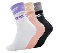 Fjquamitix 3 Pairs Women's Pilates Socks with Grips, Non-Slip Yoga Socks for Reformer, Barre & Fitness - Breathable Full Coverage Silicone Grips for Wood & Tile Floors