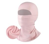 Fjquamitix Fleece Lined Ski Mask Balaclava for Women Men, Winter Thermal Windproof Face Mask Neck Warm for Skiing Cycling Skating Outdoor Sports Pink