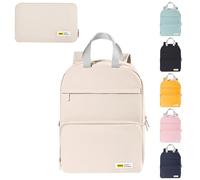 Fjquamitix Foldable School Backpack Lightweight Rucksack Packable Bookbag Travel Backpack Water Resistant Durable Daypack for Girls Women Outdoor Travelling Walking Shopping (Khaki)