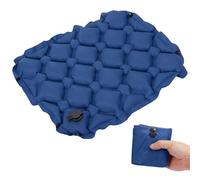 Fjquamitix Inflatable Seat Cushion Lightweight Stadium Seat Pad Travel Air Seat Cushion for Hiking Office Airplane Stadium Car (Blue)