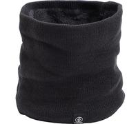 Fjquamitix Neck Warmer for Men Women Thick Fleece Thermal Snood for Men Winter Neck Gaiter Knitted Circle Scarf for Outdoor Sports Cycling Skiing Motorcycle (Black)