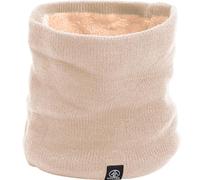 Fjquamitix Neck Warmer for Men Women Thick Fleece Thermal Snood for Men Winter Neck Gaiter Knitted Circle Scarf for Outdoor Sports Cycling Skiing Motorcycle (Off-white)