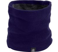 Fjquamitix Neck Warmer for Men Women Thick Fleece Thermal Snood for Men Winter Neck Gaiter Knitted Circle Scarf for Outdoor Sports Cycling Skiing Motorcycle (Navy Blue)