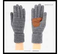 Fjquamitix Winter Touch Screen Gloves for Women & Men, Soft Knit Thermal Gloves, Non-Slip Warm Glove for Driving, Cycling, Running & Outdoor Activities (grey)