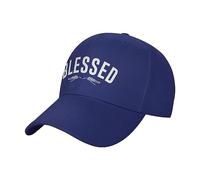 FJQWKLF Blessed, Christian, Faith, Cool Christian, Jesus Baseball Cap Women Sun Hat Cowboy hat Men Dad Hat Trucker hat Black