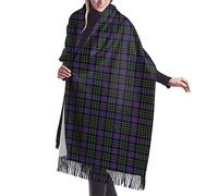FJQWKLF Clan Maccallum Or Malcolm of Berwick Tartan Women Blanket Scarf Long Shawl Cashmere Feel Shawl Wrap Winter Warm Scarf 77x27inch