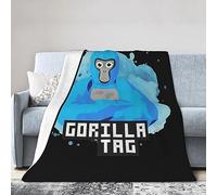 FJQWKLF Gorilla Monkey Tag Blanket Soft and Comfortable Warm Fleece Blanket for Sofa,Office Bed car Camp Couch Cozy Plush Throw Blankets Beach Blankets 50"x60"