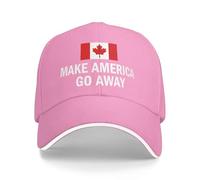 FJQWKLF Make America Go Away Hats Canada Non à vendre Hat Baseball Cap Pink