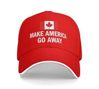 FJQWKLF Make America Go Away Hats Canada Non à vendre Hat Baseball Cap Red