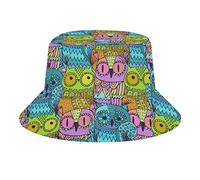 FJQWKLF Rockets Bucket Hat for Men Women, Funny Summer Beach Fishing Hat, Packable Outdoor Sun Fisherman Hat