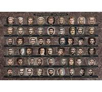 FJQWKLF Roman Emperor Knowledge Metal Signs Roman Emperors- The Principate Chart Room Decor Garage Club Wall Decor Printed Plaque Posters 8x12 Inches