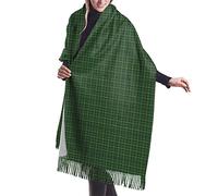 FJQWKLF Ross Hunting Ancient Clan Scottish Tartan Women Blanket Scarf Long Shawl Graham Clan Tartan Cashmere Feel Shawl Wrap Winter Warm Scarf 77x27inch